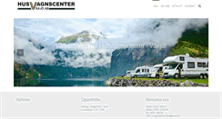 Desktop Screenshot of husvagnscenter.net